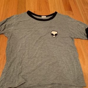 Grey alien t-shirt!